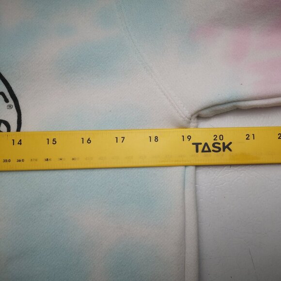 Coastal Culture Ladies Size XS Fleece Lined Pink Blue Green Sweat Shirt - Picture 7 of 9